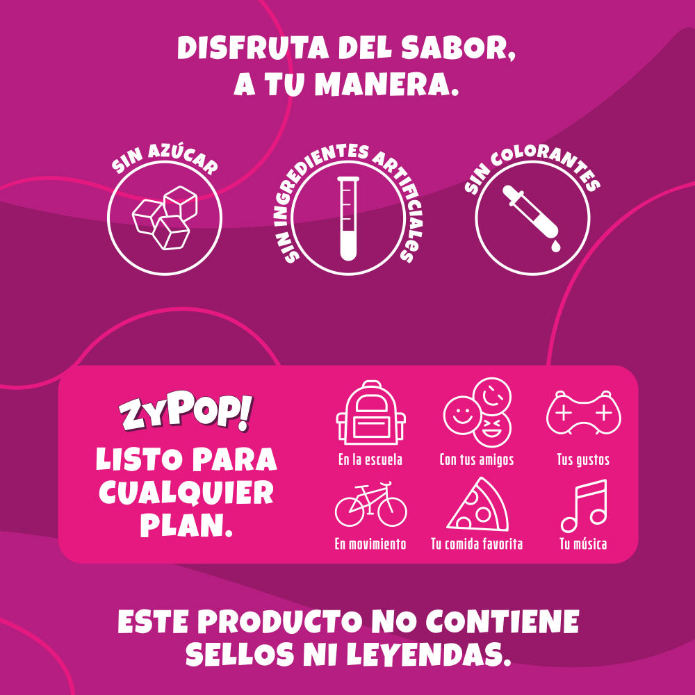ZyPop! sabor Uva